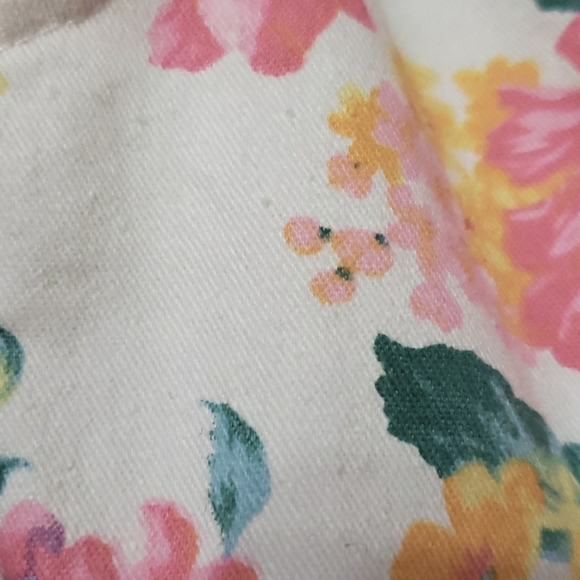 Bee Stitched Floral V Neck Flared Summer Mini Cocktail Tank Dress - Picture 9 of 9